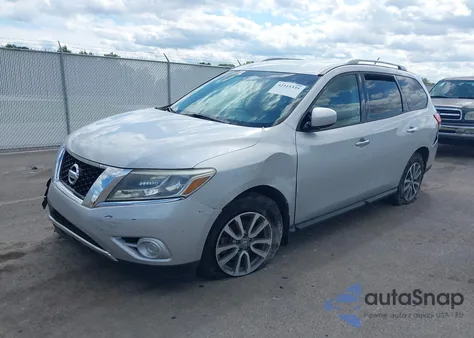 2016 Nissan Pathfinder S from USA, damaged, VIN 5N1AR2MNXGC662989